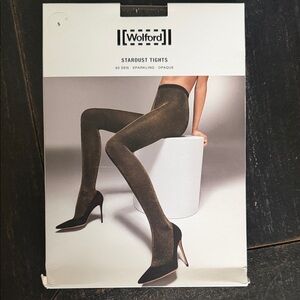 Wolford Glittering Black Tights
